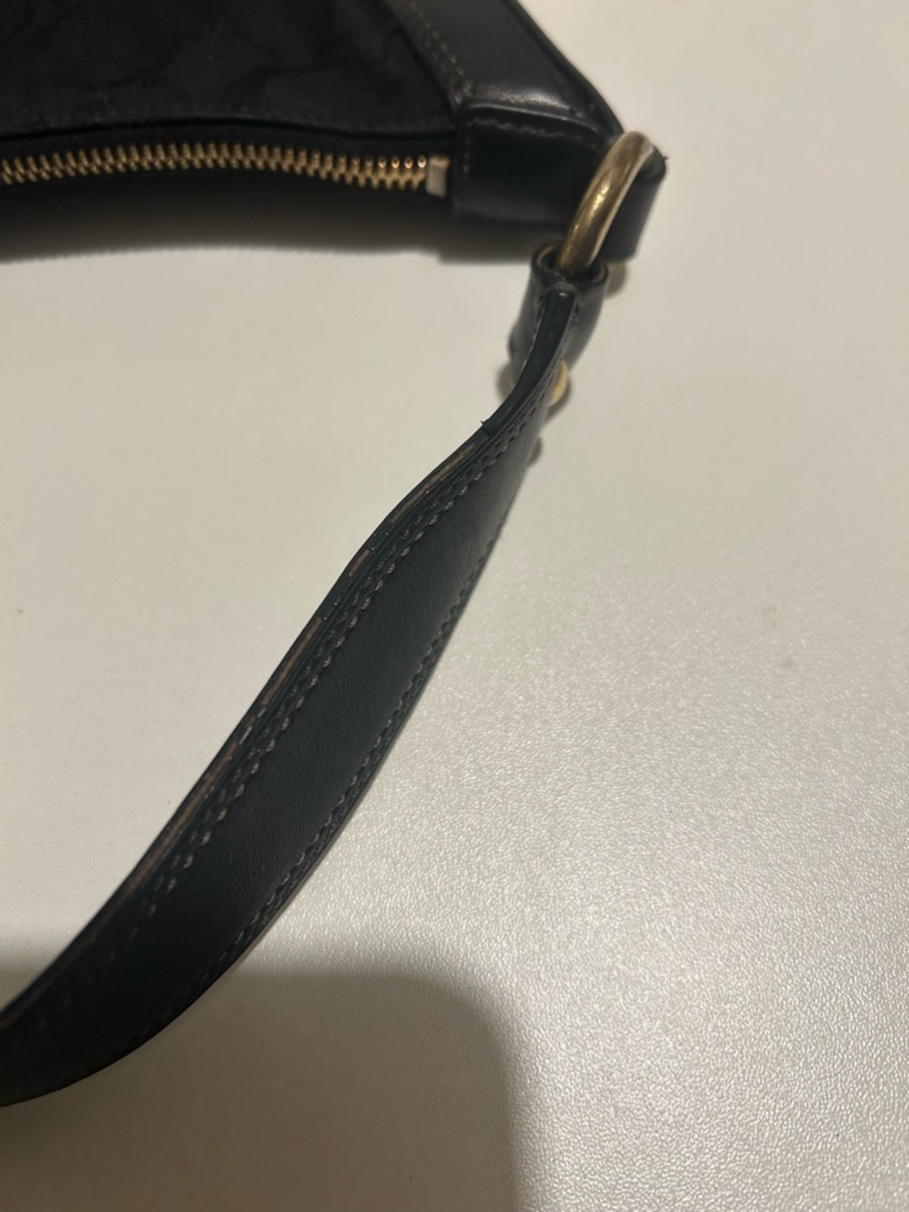 Coach Black Signature Hobo Bag - Picture 11 of 16